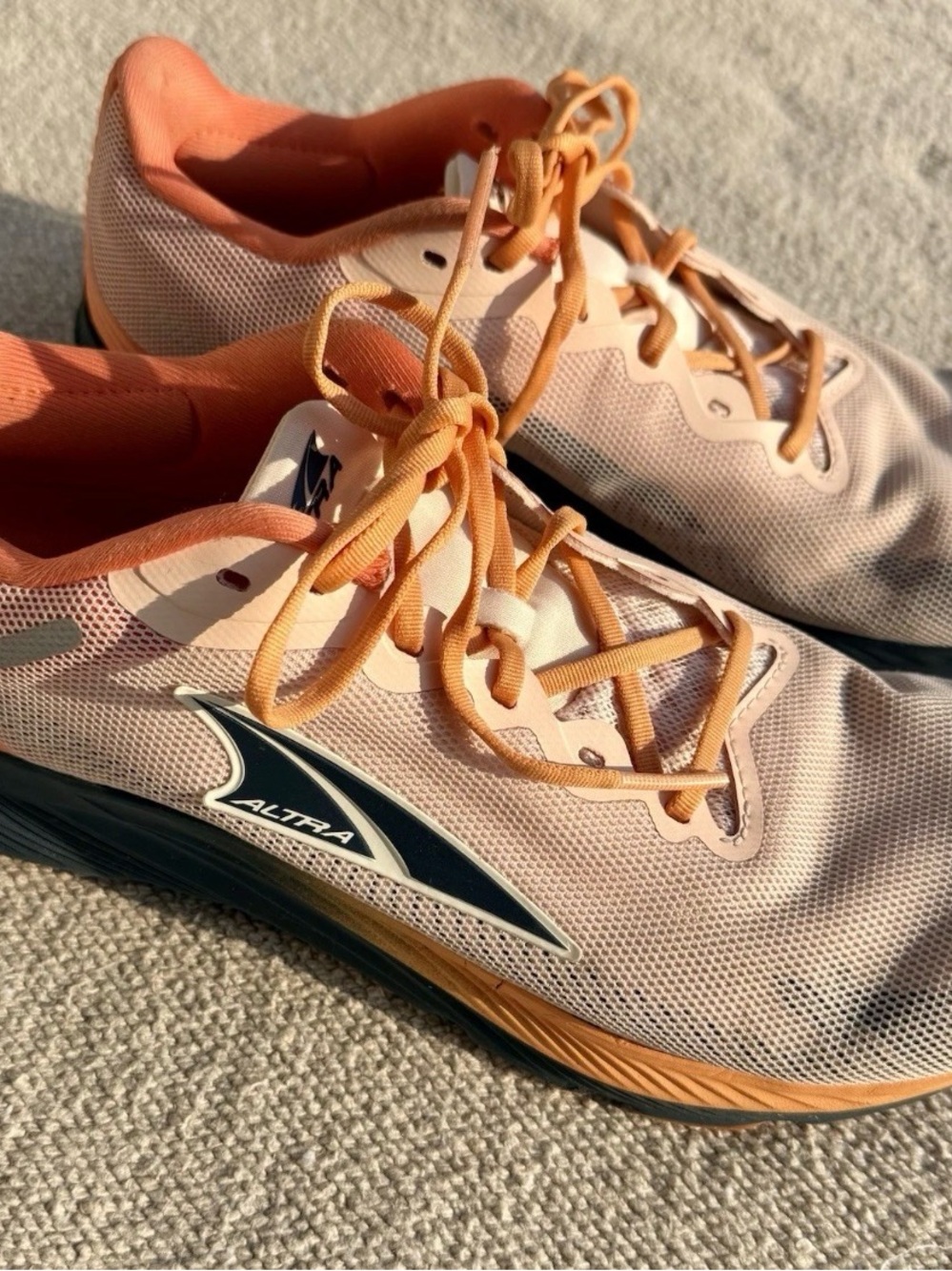 Altra Women's Running Shoes — Peach and Orange